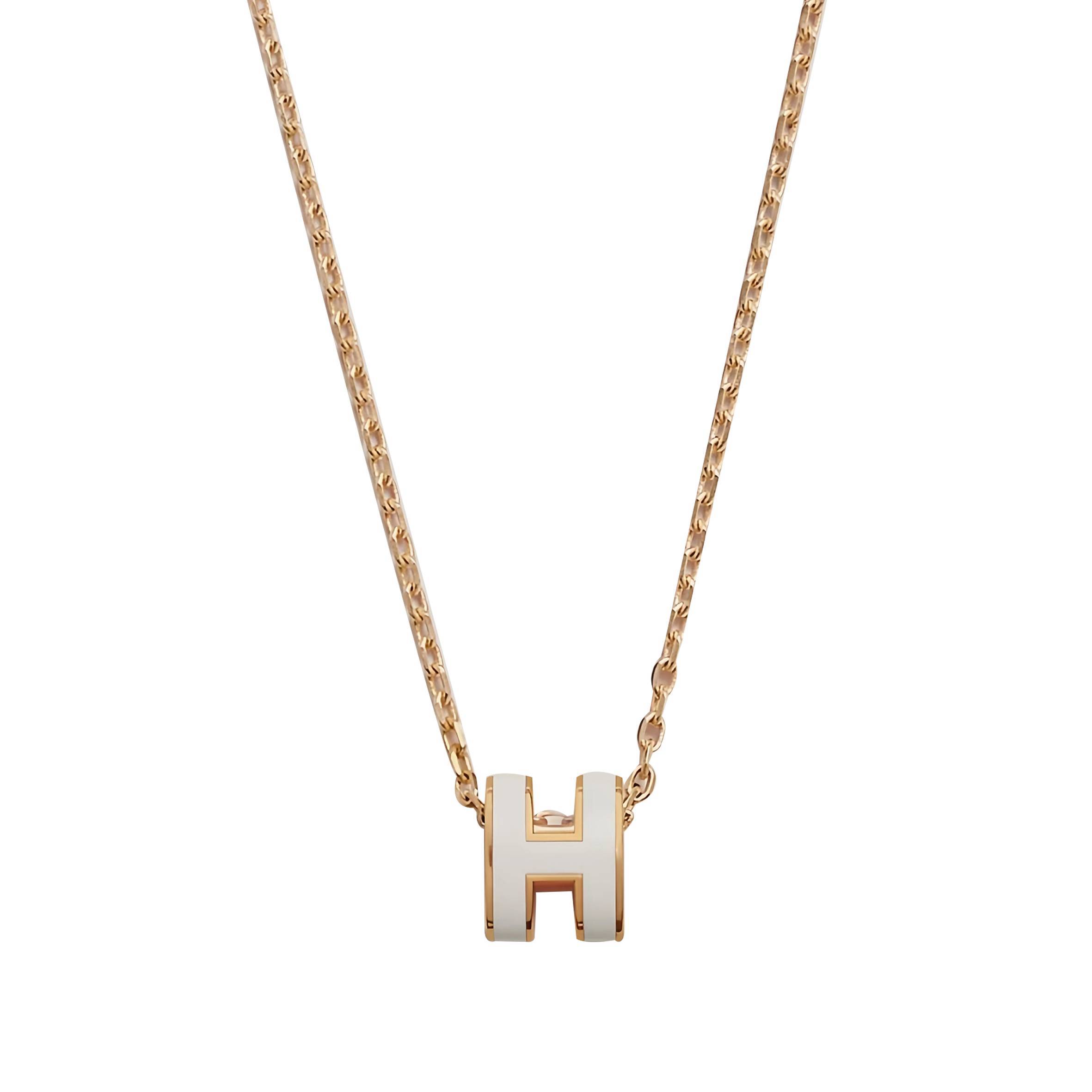 H**mes mini pop h pendant h147992f 49 (40*0.9*0.7cm)